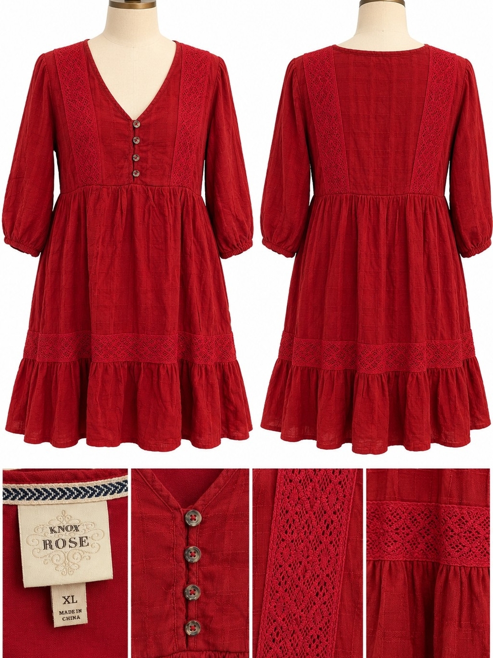 Target Lot of 4 boho dresses/tunics XL XXL